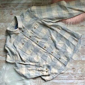 L.L. Bean Women’s Flannel Shirt | Tartan Plaid | size Medium Petite | EUC